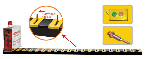 黟县V3嵌入式闯岗自动扎胎器/阻车器